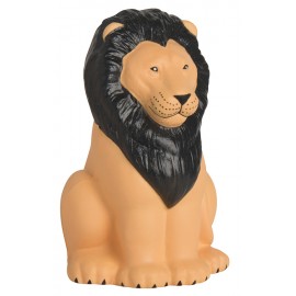 Logo Branded Sitting Lion Squeezies Stress Reliever
