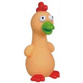 Rubber Cutie Big Eyed Little Chick Dog Toy with Logo  Rubber Cutie Big Eyed Little Chick Dog Toy with Logo