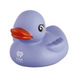 Custom Rubber Purple Duck Toy