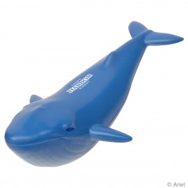 Blue Whale Stress Reliever with Logo  Blue Whale Stress Reliever with Logo