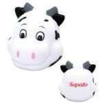 Smiley Cow Head Stress Reliever with Logo