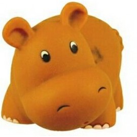 Logo Branded Rubber Honey of a Hippo Toy