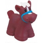 Lucky Rubber Horse with Logo