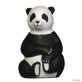 Sitting Panda Stress Reliever with Logo  Sitting Panda Stress Reliever with Logo