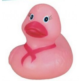Custom Rubber Pretty Pink Bow Duck (Small)©  Custom Rubber Pretty Pink Bow Duck (Small)©