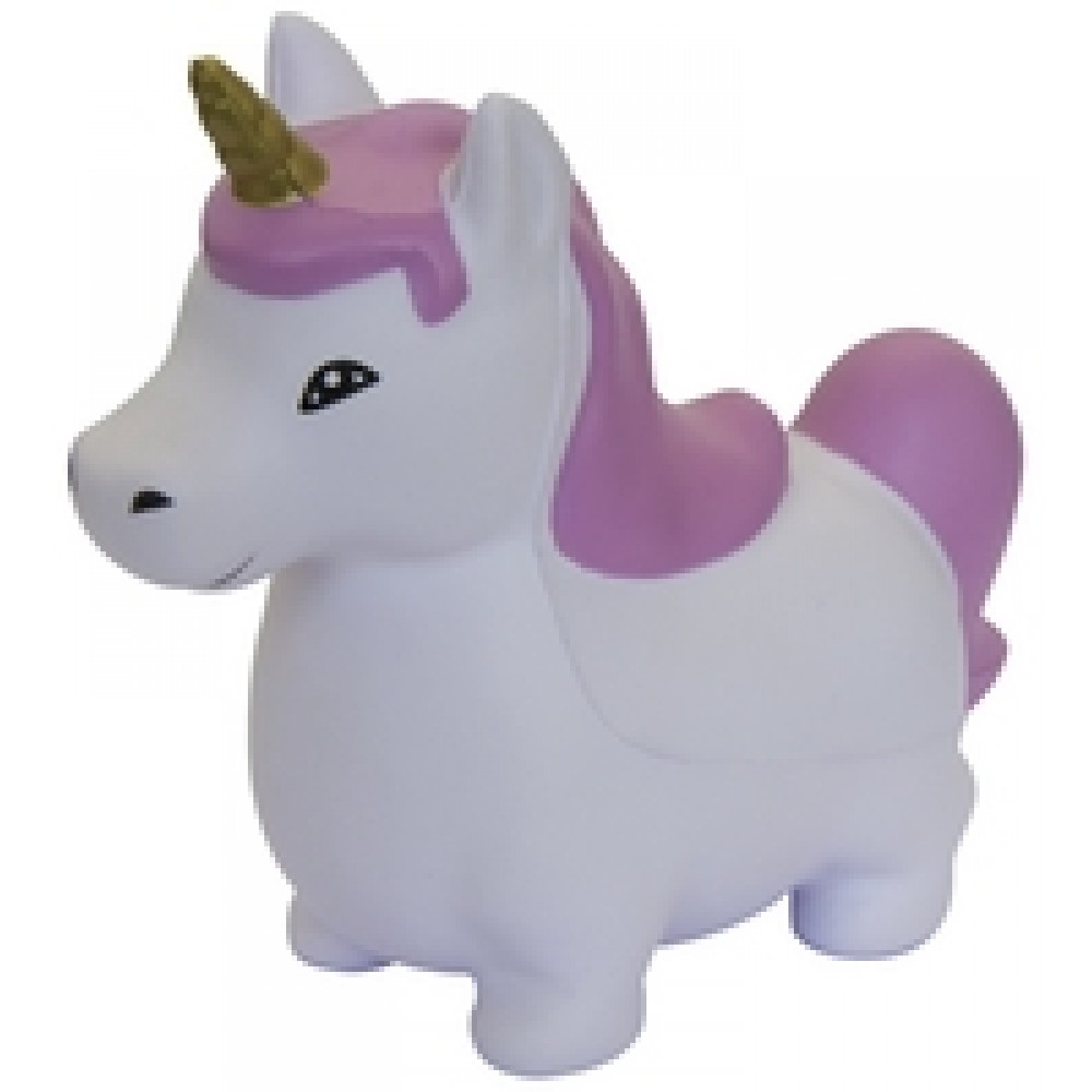 Unicorn Stress Reliever with Logo