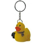 Rubber Business Duck Key ChainÂ© Custom Imprinted