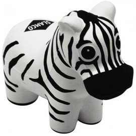 Zebra Stress Reliever with Logo