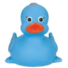 Rubber Cool Blue Duck with Logo