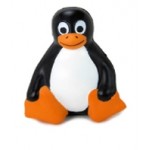 Sitting Penguin Animal Series Stress Reliever with Logo