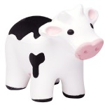 Cow w/Sound Squeezies Stress Reliever with Logo