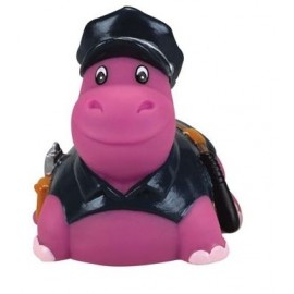 Rubber Police HippoÂ© with Logo
