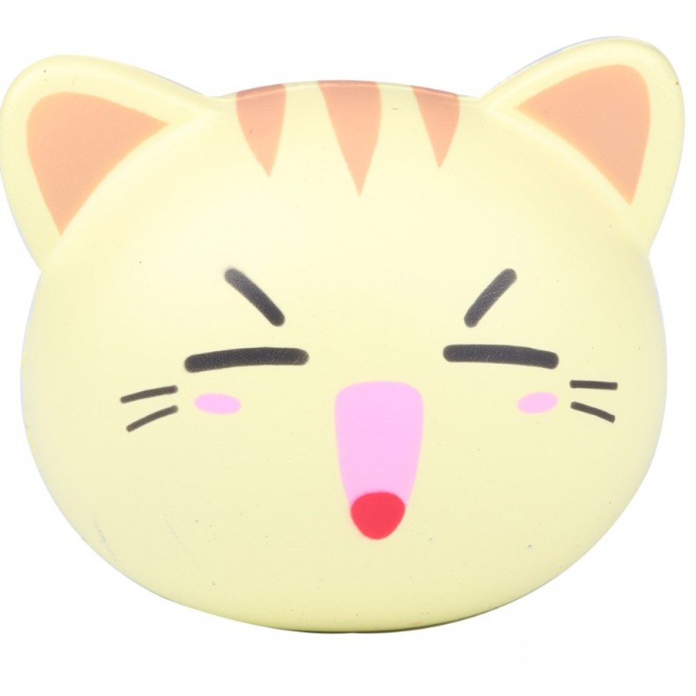 Personalized Slow Rising Scented Jumbo Cat Head Face Squishy