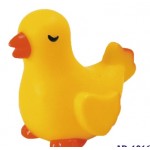 Rubber Baby Chick Toy with Logo