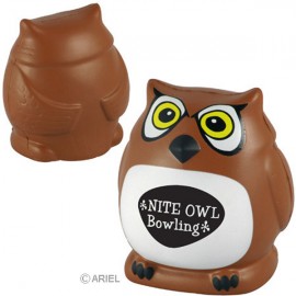Owl Stress Reliever with Logo