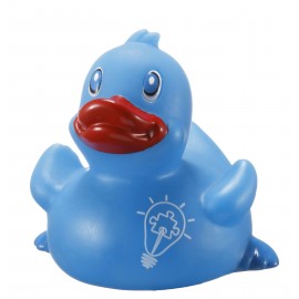 Rubber Autism Awareness DuckÂ© Toy with Logo