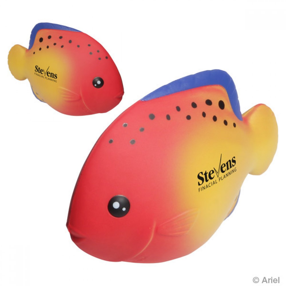 Tropical Fish Stress Reliever Wobbler with Logo