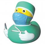 Custom Printed Doctor Duck