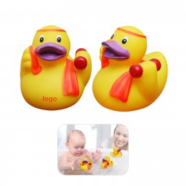 Custom Rubber Duck with Dumbbell