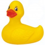Customized Rubber Just Ducky Duck Toy
