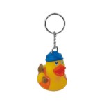 Custom Printed Rubber Aqua Duck Key ChainÂ©