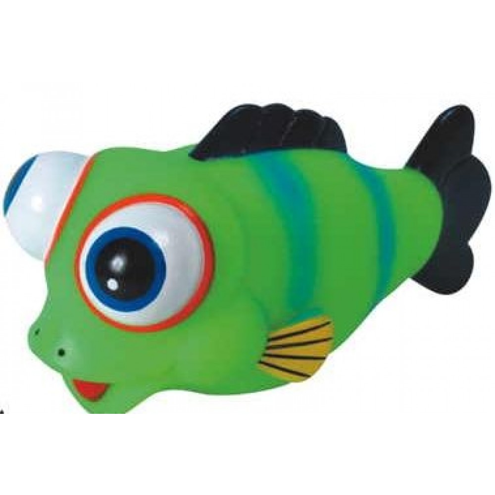 Rubber Cutie Big Eyed Ball Fish (Large Size) with Logo