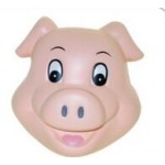 Pig Funny Face Animal Series Stress Reliever with Logo