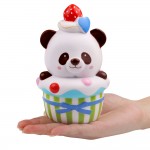 Custom Slow Rising Scented Squishy Panda Cupcake