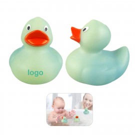 Aqua Rubber Duck with Logo