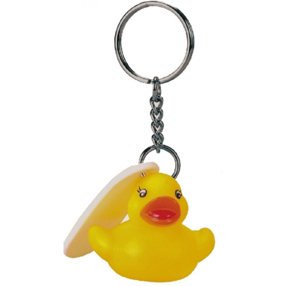 Rubber Tiny Duck Key Chain Custom Imprinted Rubber Tiny Duck Key Chain Custom Imprinted