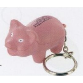 Pig Keychain Key Chain Series Stress Toy with Logo
