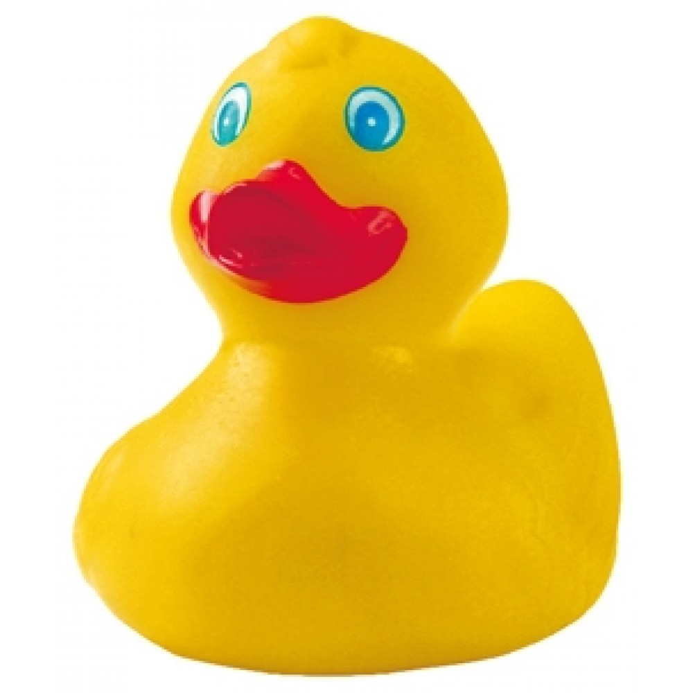 Rubber Baby Blue Eyed DuckÂ© Toy with Logo