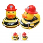 Promotional Fireman Rubber Duck