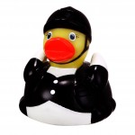 Rubber Dressage DuckÂ© Toy with Logo