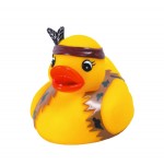 Rubber Indian Duck Toy with Logo