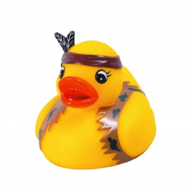 Rubber Indian Duck Toy with Logo  Rubber Indian Duck Toy with Logo