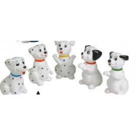 Promotional Rubber Dalmatian Dogs (5 Pieces)  Promotional Rubber Dalmatian Dogs (5 Pieces)