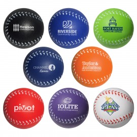 Logo Branded Baseball Stress Reliever  Logo Branded Baseball Stress Reliever