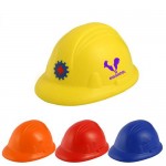 Safety Helmet Shaped PU Stress Reliever Ball with Logo