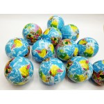 Custom Printed Globe Stress Ball