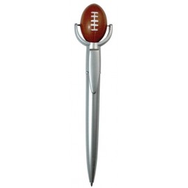 Promotional Football Specialty Pen w/Squeeze Topper  Promotional Football Specialty Pen w/Squeeze Topper