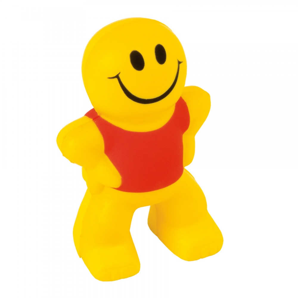 Custom Printed Happy Smile Stress Reliever Custom Printed Happy Smile Stress Reliever