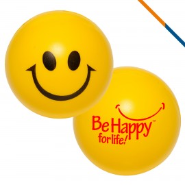 Smiley Stress Ball with Logo  Smiley Stress Ball with Logo