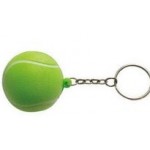 Keychain Series Tennis Ball Stress Reliever Custom Imprinted