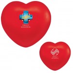BIC Graphic Heart Stress Ball Custom Imprinted