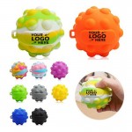 Custom 3D Silicone Fidget Pop Ball