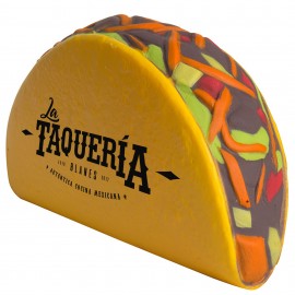 Logo Branded Taco Stress Reliever  Logo Branded Taco Stress Reliever