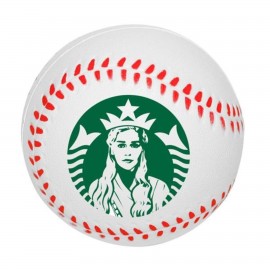Promotional Baseball Stress Ball w/ Custom Logo PU Stress Reliever Balls