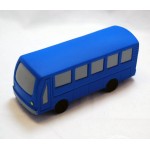 Custom Printed City Bus Stress Reliever