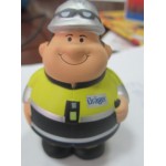 Custom Imprinted Firemen Stress Reliever Custom Shape